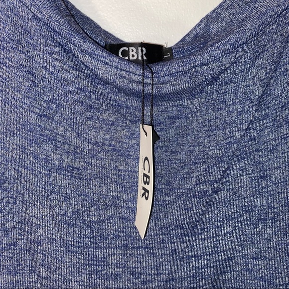 NWT CBR Women's  Blue Dress with Wrap Skirt - Picture 4 of 9